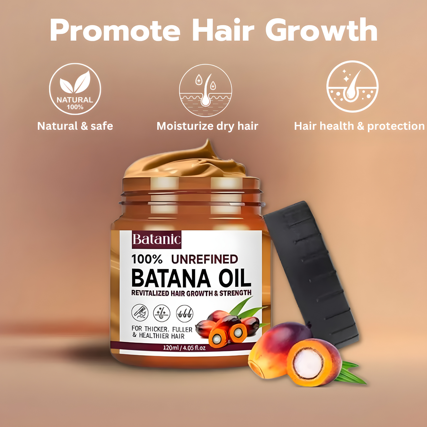 Batanic™️ Batana Natural Hair Growth Oil