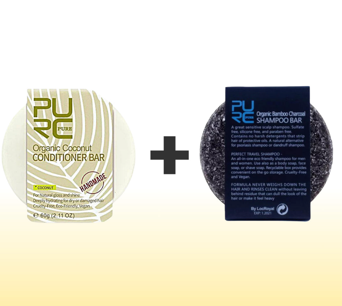 Levello™ Pure Purc Hair Regrowth Shampoo & Conditioner Set